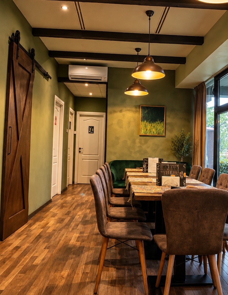 Sala de mese a Bistro Sorriso